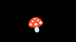 Animated Emoji - Food Mushroom